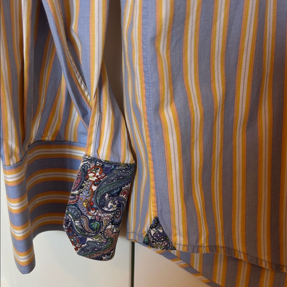 Robert Graham Dress Shirt 16 1/2- 42 - Picture 3 of 7